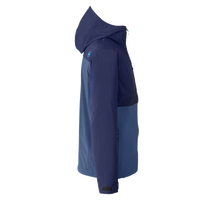 vineyard vines Men's On-The-Go Packable Rain Shell, Blue Blazer, Right Sleeve view