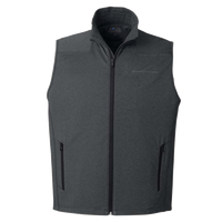 vineyard vines Men's On-The-Go Shep Vest, Jet Black, Front view