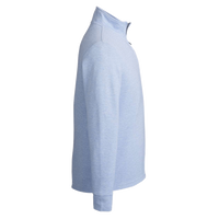 vineyard vines Men's Saltwater Quarter-Zip Pullover, Jake Blue / Jake Blue, Right Sleeve view