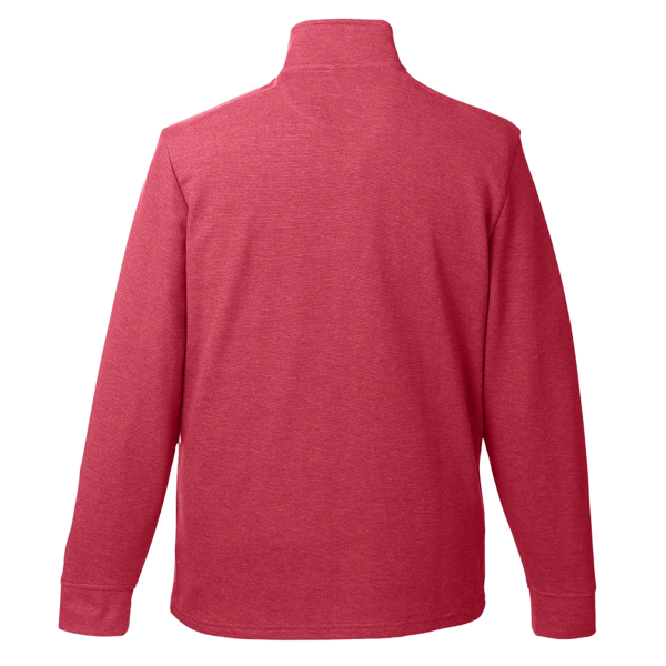 vineyard vines Men's Saltwater Quarter-Zip Pullover, Lobster Reef / Lobster Reef, Back view