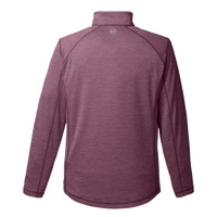 vineyard vines Men's Sankaty Quarter-Zip Pullover, Collegiate Burgundy, Back view