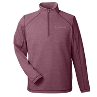 vineyard vines Men's Sankaty Quarter-Zip Pullover, Collegiate Burgundy, Front view