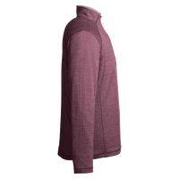 vineyard vines Men's Sankaty Quarter-Zip Pullover, Collegiate Burgundy, Right Sleeve view