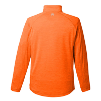 vineyard vines Men's Sankaty Quarter-Zip Pullover, Collegiate Orange, Back view