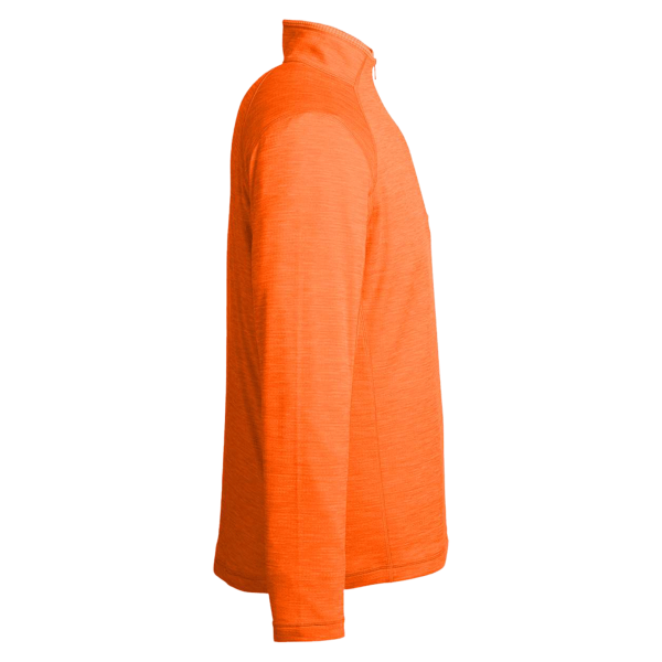 vineyard vines Men's Sankaty Quarter-Zip Pullover, Collegiate Orange, Right Sleeve view