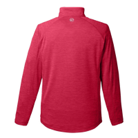 vineyard vines Men's Sankaty Quarter-Zip Pullover, Collegiate Red, Back view
