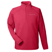 vineyard vines Men's Sankaty Quarter-Zip Pullover, Collegiate Red, Front view