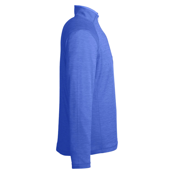 vineyard vines Men's Sankaty Quarter-Zip Pullover, Collegiate Royal, Right Sleeve view