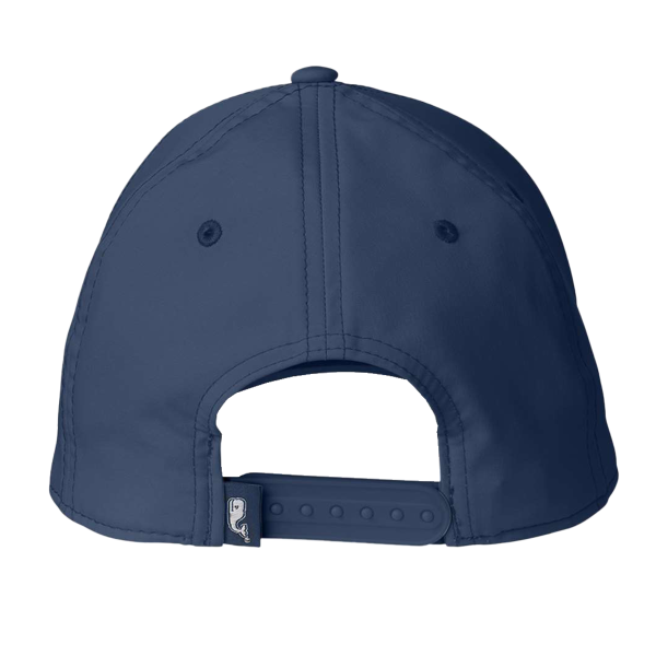 vineyard vines Performance Baseball Cap, Vineyard Navy, Back view
