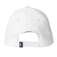 vineyard vines Performance Baseball Cap, White Cap, Back view