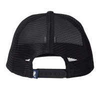 vineyard vines Performance Trucker Cap, Black Camo / Black, Back view