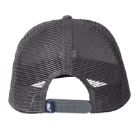 vineyard vines Performance Trucker Cap, Grey Harbor / Grey Harbor, Back view