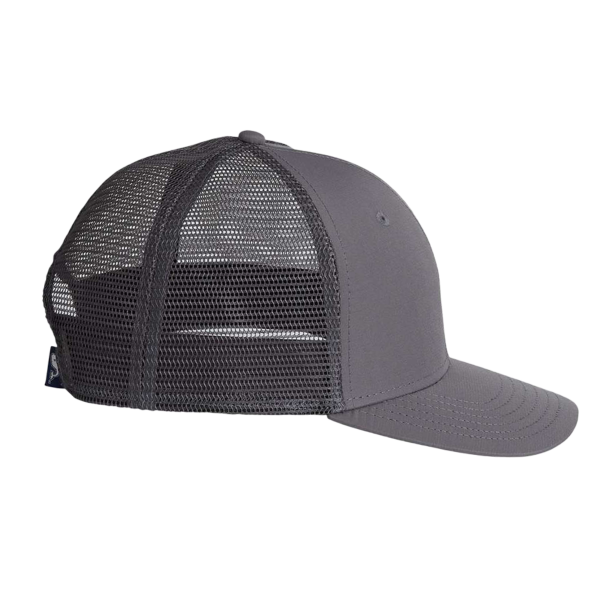 vineyard vines Performance Trucker Cap, Grey Harbor / Grey Harbor, Right Side view