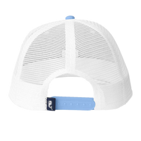 vineyard vines Performance Trucker Cap, Jake Blue / Jake Blue, Back view