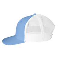 vineyard vines Performance Trucker Cap, Jake Blue / Jake Blue, Left Side view