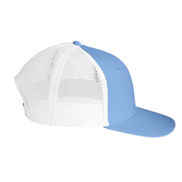 vineyard vines Performance Trucker Cap, Jake Blue / Jake Blue, Right Side view