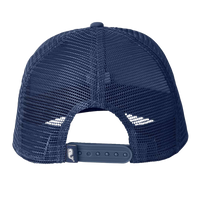 vineyard vines Performance Trucker Cap, Vineyard Navy / Grey, Back view