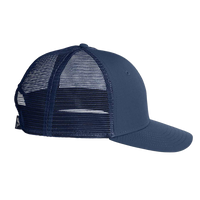vineyard vines Performance Trucker Cap, Vineyard Navy / Grey, Right Side view