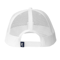vineyard vines Performance Trucker Cap, White Cap / White Cap, Back view
