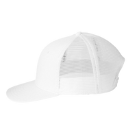 vineyard vines Performance Trucker Cap, White Cap / White Cap, Left Side view