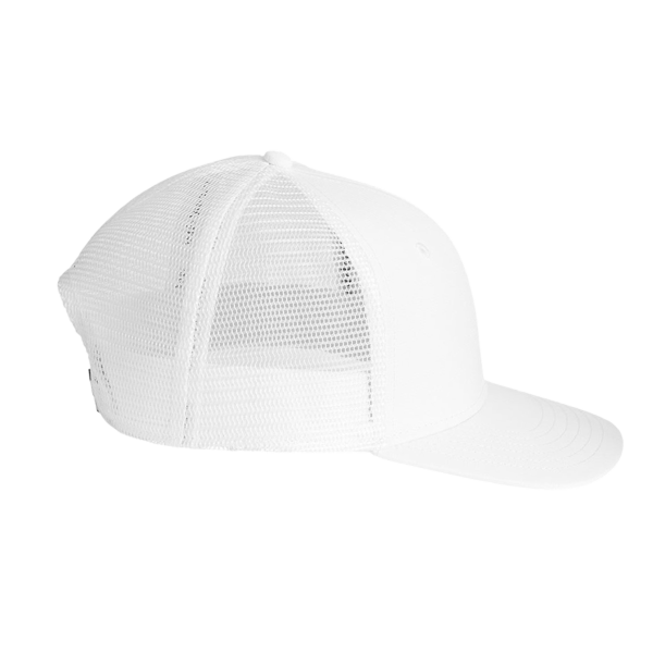 vineyard vines Performance Trucker Cap, White Cap / White Cap, Right Side view