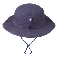vineyard vines Surf Patch Canvas Bucket Hat, Vineyard Navy, Back view
