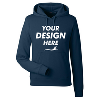 vineyard vines Unisex Hooded Sweatshirt, Vineyard Navy, Front view, Mockup