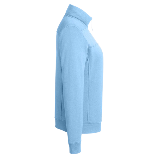 vineyard vines Women’s Collegiate Shep Quarter-Zip Sweatshirt, Jake Blue, Right Sleeve view