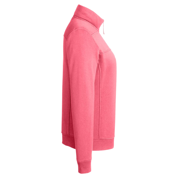 vineyard vines Women’s Collegiate Shep Quarter-Zip Sweatshirt, Jetty Red, Right Sleeve view