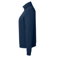 vineyard vines Women’s Collegiate Shep Quarter-Zip Sweatshirt, Vineyard Navy, Left Sleeve view