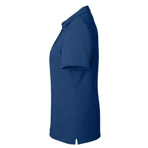 vineyard vines Women's Edgartown Pique Polo, Deep Bay, Left Sleeve view