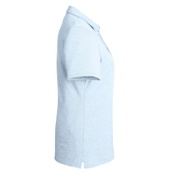 vineyard vines Women's Edgartown Pique Polo, Jake Blue, Right Sleeve view