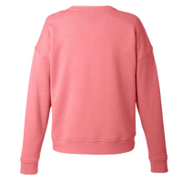 vineyard vines Women's Garment-Dyed Crewneck Sweatshirt, Jetty Red, Back view