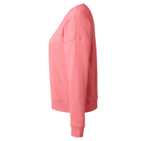 vineyard vines Women's Garment-Dyed Crewneck Sweatshirt, Jetty Red, Left Sleeve view